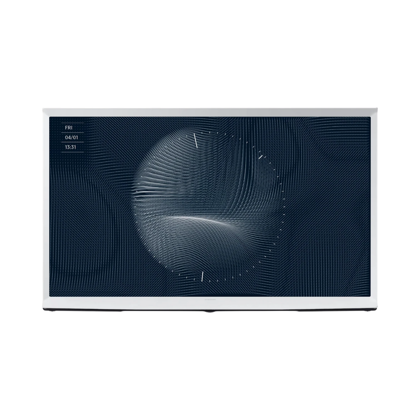Samsung The Serif LS01B 43" 16:9 60Hz 4K HDR QLED Smart TV (2022, White) — Being Shipped
