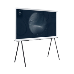 Samsung The Serif LS01B 43" 16:9 60Hz 4K HDR QLED Smart TV (2022, White) — Being Shipped