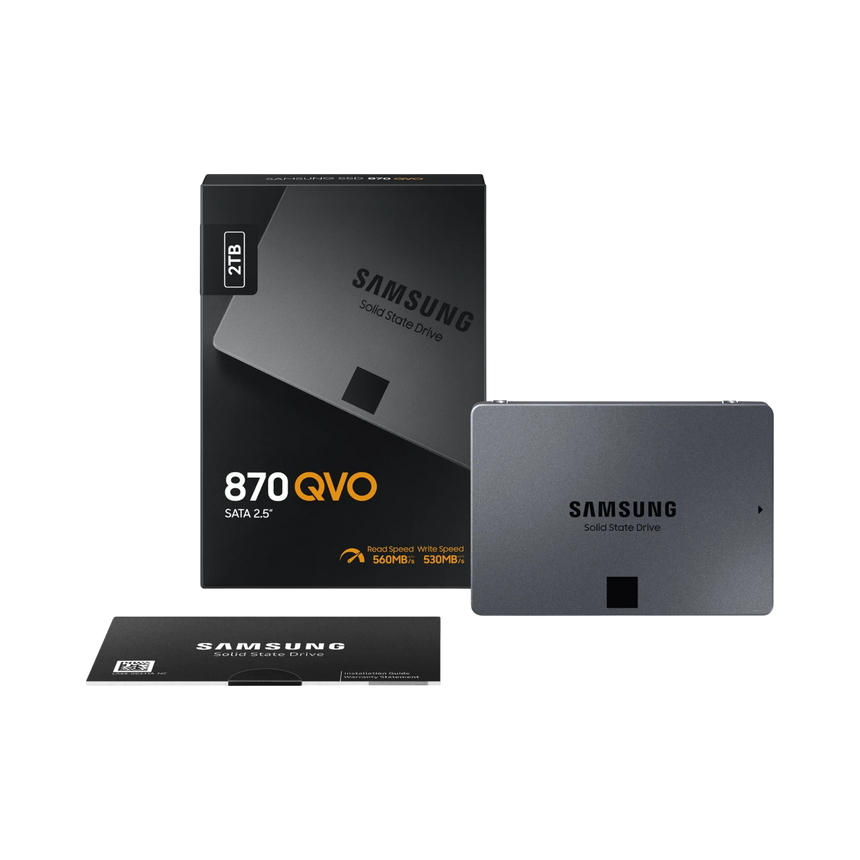 Samsung 870 QVO 2TB 2.5" SATA III SSD — Being Shipped
