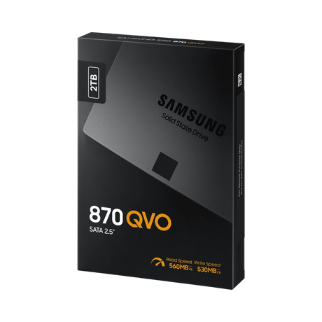 Samsung 870 QVO 2TB 2.5" SATA III SSD — Being Shipped