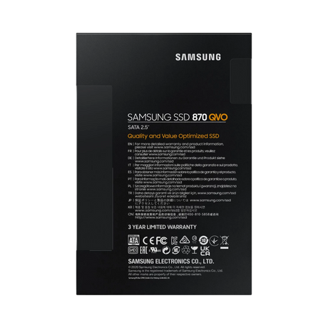 Samsung 870 QVO 2TB 2.5" SATA III SSD — Being Shipped