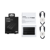 Samsung T7 Shield 2TB  USB 3.2 Gen 2 Type-C Portable SSD (Black) — Being Shipped