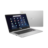 ASUS C423NA Chromebook 14" Notebook, Intel Celeron N3350, 4GB RAM, 32GB eMMC — Being Shipped