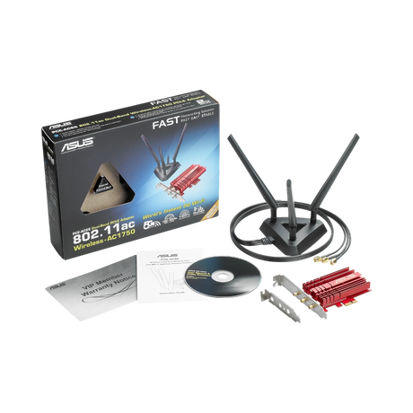 ASUS AC1900 Dual-Band PCIe Wireless Adapter — Being Shipped