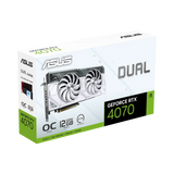 ASUS GeForce RTX 4070 Dual OC Graphics Card (White Edition) — Being Shipped