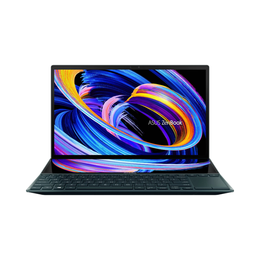 ASUS ZenBook Duo 14 14" Multi-Touch Notebook, Intel Core i7-1165G7, 8GB RAM, 512GB SSD (Celestial Blue) — Being Shipped