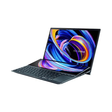 ASUS ZenBook Duo 14 14" Multi-Touch Notebook, Intel Core i7-1165G7, 8GB RAM, 512GB SSD (Celestial Blue) — Being Shipped