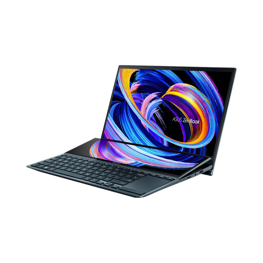 ASUS ZenBook Duo 14 14" Multi-Touch Notebook, Intel Core i7-1165G7, 8GB RAM, 512GB SSD (Celestial Blue) — Being Shipped