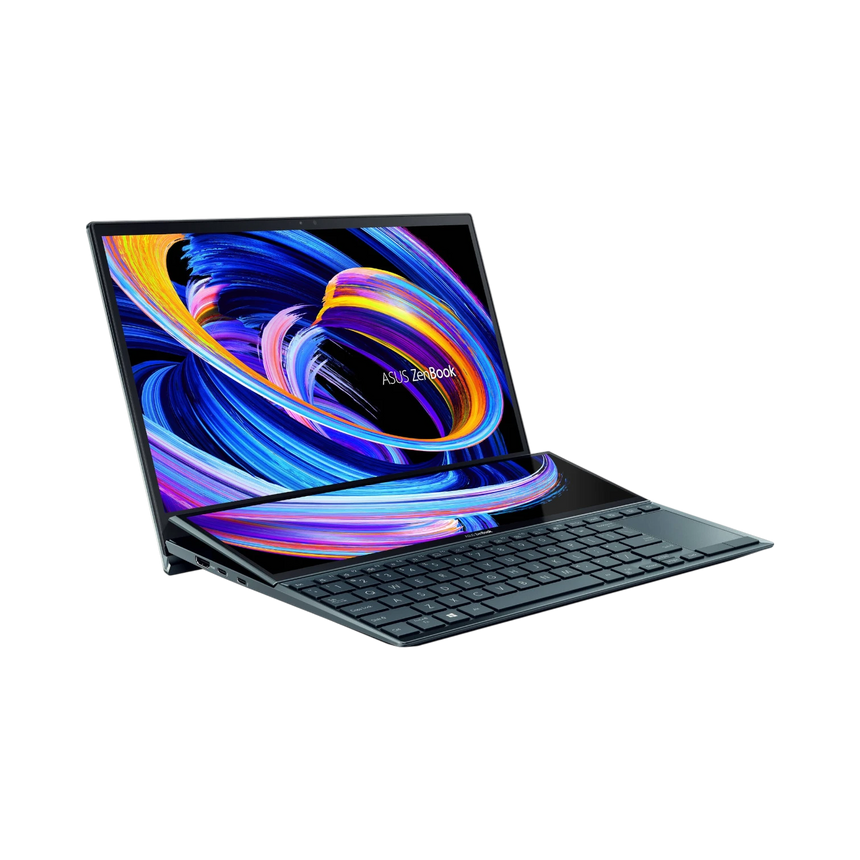 ASUS ZenBook Duo 14 14" Multi-Touch Notebook, Intel Core i7-1165G7, 8GB RAM, 512GB SSD (Celestial Blue) — Being Shipped