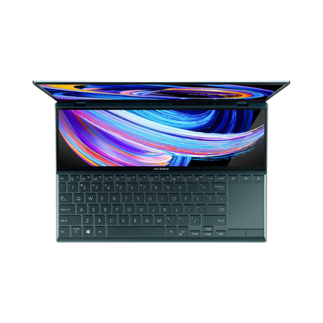 ASUS ZenBook Duo 14 14" Multi-Touch Notebook, Intel Core i7-1165G7, 8GB RAM, 512GB SSD (Celestial Blue) — Being Shipped
