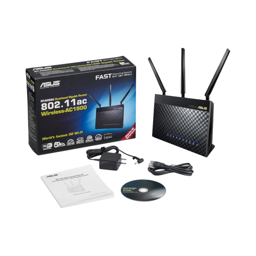 ASUS RT-AC68U Dual-Band Wireless-AC1900 Gigabit Wi-Fi Router — Being Shipped