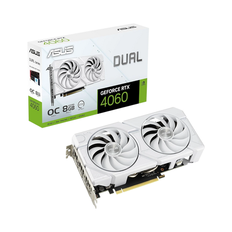 ASUS GeForce RTX 4060 Dual EVO White OC Graphics Card — Being Shipped