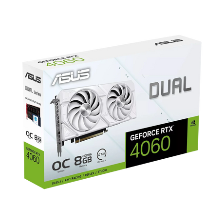 ASUS GeForce RTX 4060 Dual EVO White OC Graphics Card — Being Shipped