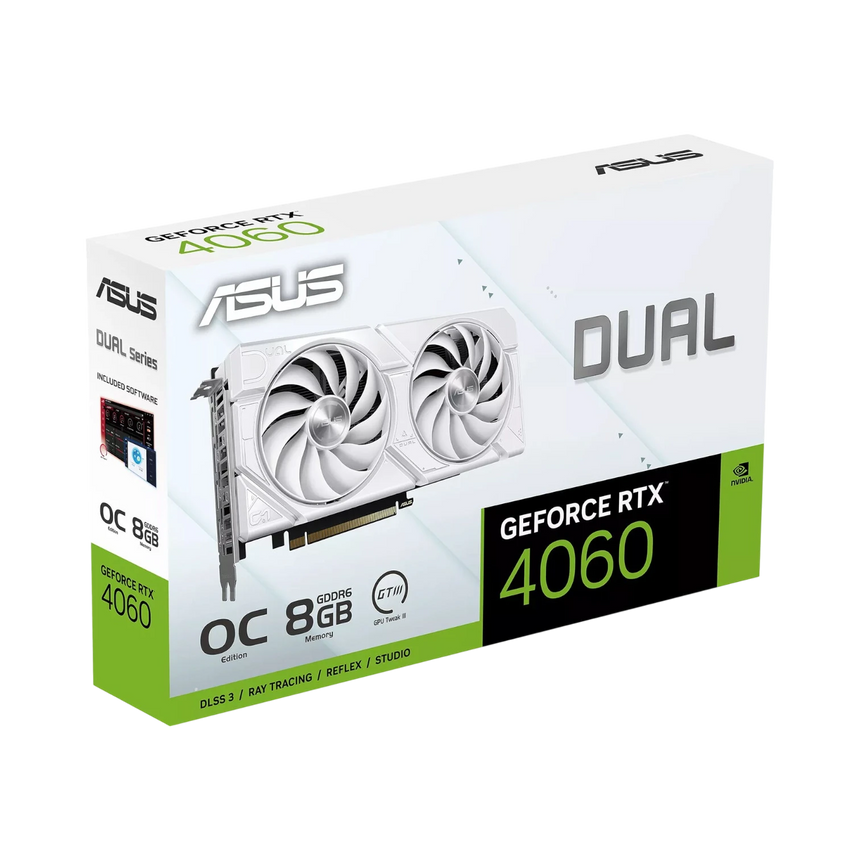 ASUS GeForce RTX 4060 Dual EVO White OC Graphics Card — Being Shipped