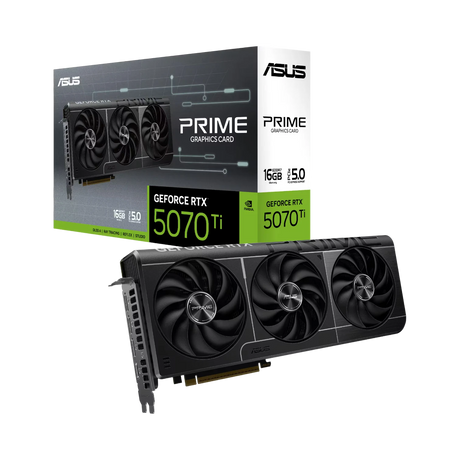 ASUS GeForce RTX 5070 Ti PRIME OC Graphics Card — Being Shipped