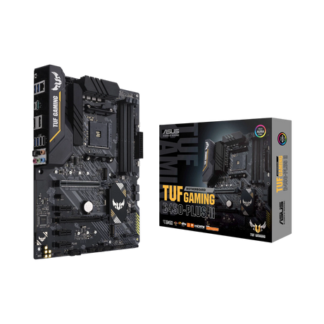 ASUS TUF Gaming B450-Plus II AM4 ATX Gaming Motherboard — Being Shipped