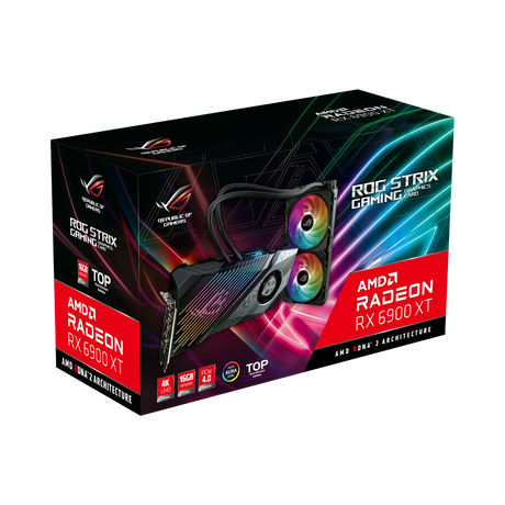 ASUS ROG Strix LC AMD Radeon RX 6900 XT TOP Edition Gaming Graphics Card — Being Shipped