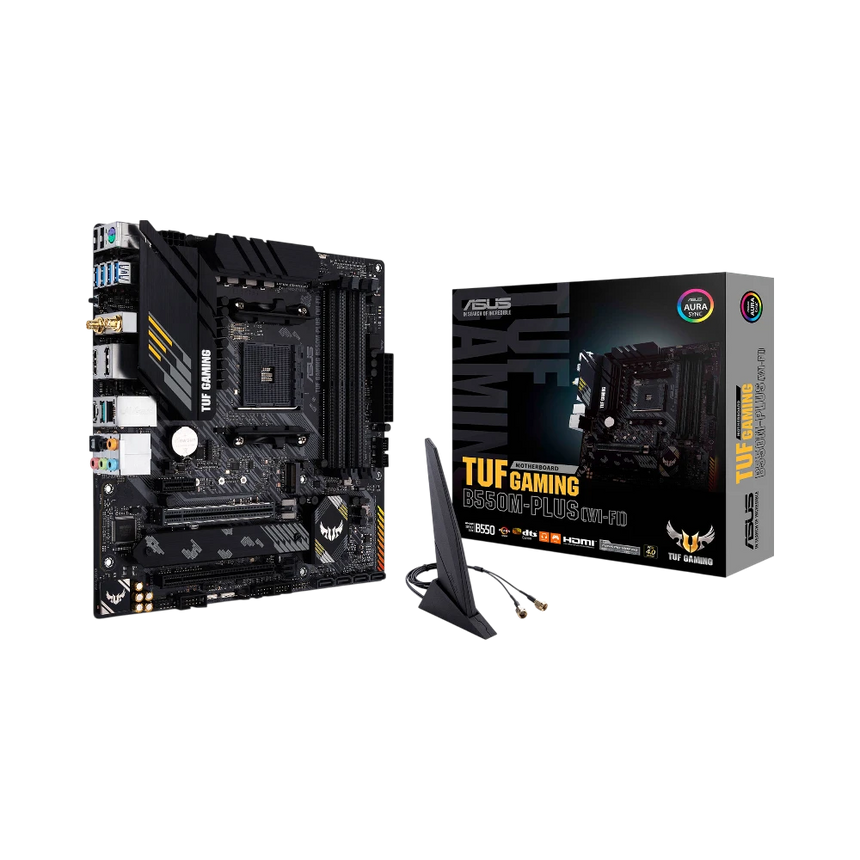 ASUS TUF Gaming B550M-PLUS Wi-Fi AM4 Micro-ATX Motherboard — Being Shipped