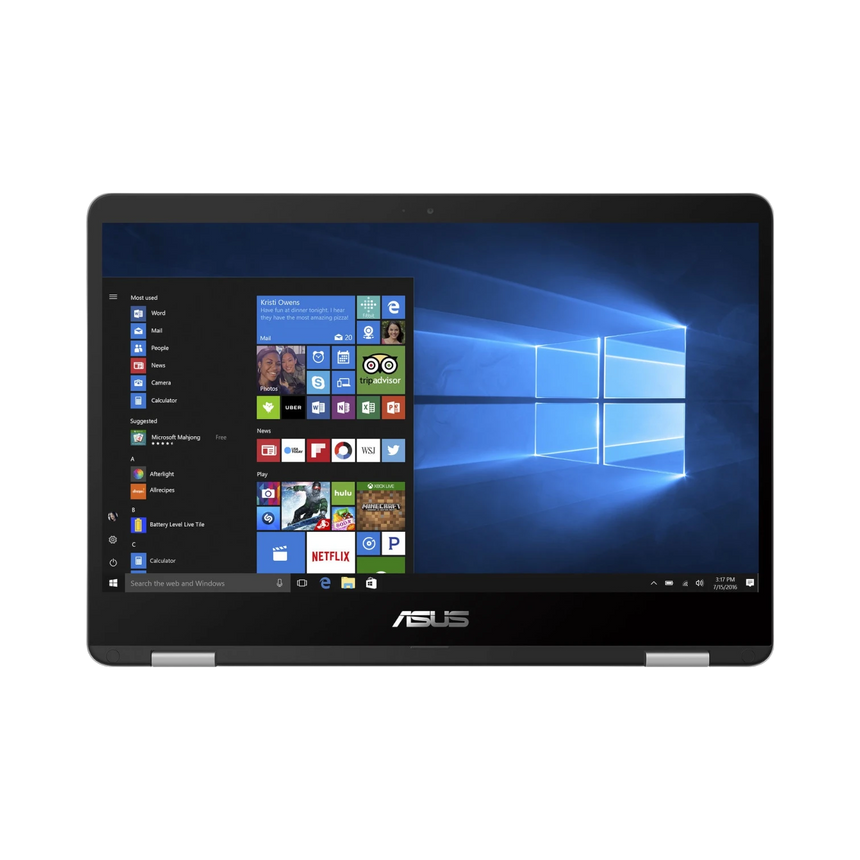 ASUS VivoBook Flip 14 14" Multi-Touch 2-in-1 Laptop, Intel Celeron N4000, 4GB RAM, 64GB eMMC — Being Shipped