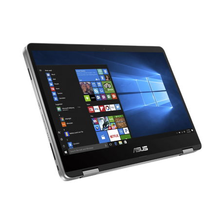 ASUS VivoBook Flip 14 14" Multi-Touch 2-in-1 Laptop, Intel Celeron N4000, 4GB RAM, 64GB eMMC — Being Shipped