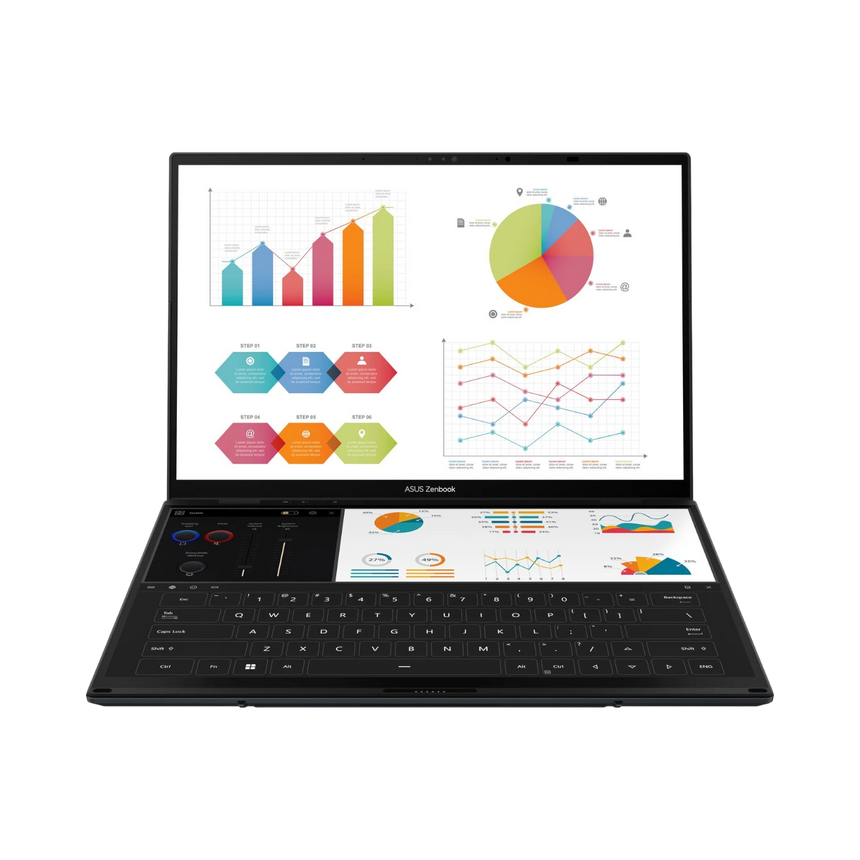 ASUS Zenbook Duo UX8406CA 14" Multi-Touch Laptop, Intel Core Ultra 9 285H, 32GB RAM, 1TB SSD — Being Shipped