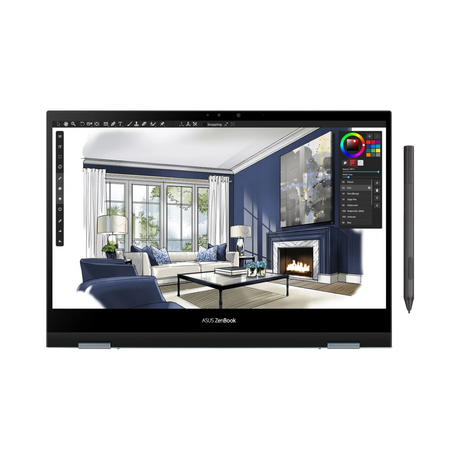 ASUS ZenBook Flip 13 13.3" Multi-Touch 2-in-1 Laptop, Intel Core i7-1165G7, 16GB RAM. 512GB SSD — Being Shipped