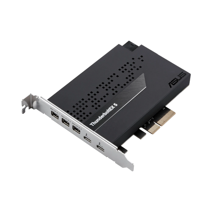 ASUS ThunderboltEX 5 Dual-Port Thunderbolt 5 PCIe 4.0 Expansion Card — Being Shipped