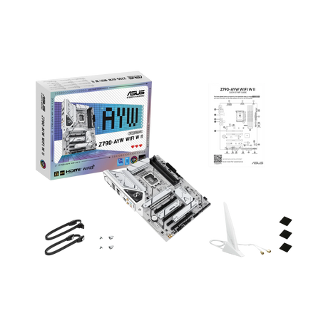 ASUS Z790-AYW WIFI W II Intel Z790 (LGA 1700) ATX Motherboard — Being Shipped