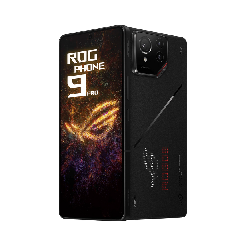 ASUS ROG Phone 9 Pro Android Phone, Qualcomm Snapdragon 8 Elite, 24GB RAM, 1TB Storage (Unlocked, Phantom Black) — Being Shipped