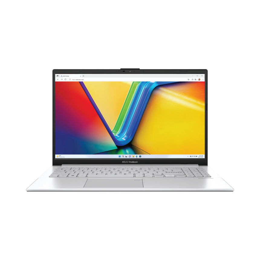 ASUS Vivobook Go 15.6" Slim Laptop, AMD Ryzen 5 7520U, 8GB RAM, 512GB SSD (Cool Silver) — Being Shipped