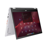 ASUS Chromebook Vibe Flip CX34 14" Multi-Touch 2-in-1 Laptop, Intel Core i5-1235U, 8GB RAM, 256GB SSD (Pearl White) — Being Shipped