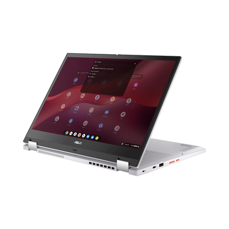 ASUS Chromebook Vibe Flip CX34 14" Multi-Touch 2-in-1 Laptop, Intel Core i5-1235U, 8GB RAM, 256GB SSD (Pearl White) — Being Shipped