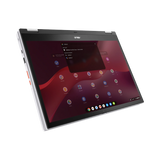 ASUS Chromebook Vibe Flip CX34 14" Multi-Touch 2-in-1 Laptop, Intel Core i5-1235U, 8GB RAM, 256GB SSD (Pearl White) — Being Shipped