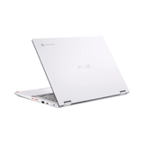 ASUS Chromebook Vibe Flip CX34 14" Multi-Touch 2-in-1 Laptop, Intel Core i5-1235U, 8GB RAM, 256GB SSD (Pearl White) — Being Shipped