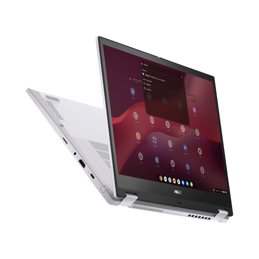 ASUS Chromebook Vibe Flip CX34 14" Multi-Touch 2-in-1 Laptop, Intel Core i5-1235U, 8GB RAM, 256GB SSD (Pearl White) — Being Shipped