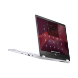 ASUS Chromebook Vibe Flip CX34 14" Multi-Touch 2-in-1 Laptop, Intel Core i5-1235U, 8GB RAM, 256GB SSD (Pearl White) — Being Shipped