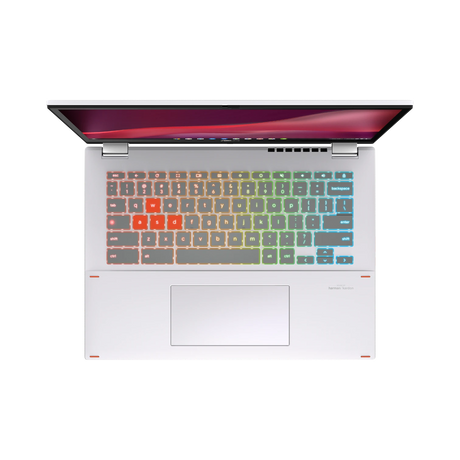 ASUS Chromebook Vibe Flip CX34 14" Multi-Touch 2-in-1 Laptop, Intel Core i5-1235U, 8GB RAM, 256GB SSD (Pearl White) — Being Shipped
