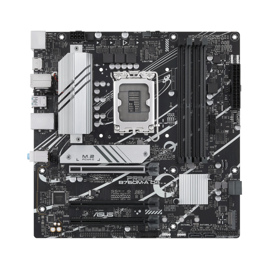 ASUS PRIME B760M-A D4 LGA 1700 Micro-ATX Motherboard — Being Shipped