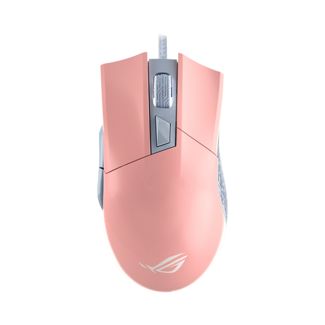 ASUS ROG Gladius II Origin PNK LTD Ergonomic Wired Optical Gaming Mouse — Being Shipped