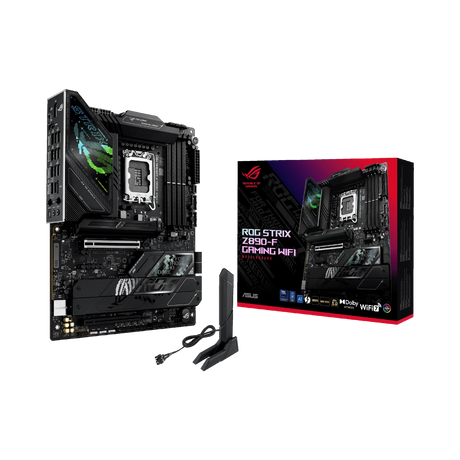 ASUS ROG STRIX Z890-F GAMING WIFI (Socket LGA 1851) Intel Z890 ATX DDR5 Wi-Fi 7 Motherboard — Being Shipped