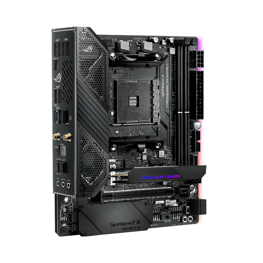 ASUS ROG Crosshair VIII Impact AM4 Mini-DTX Motherboard — Being Shipped