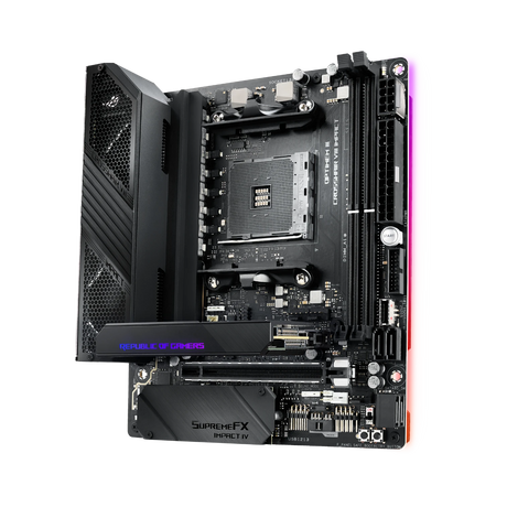 ASUS ROG Crosshair VIII Impact AM4 Mini-DTX Motherboard — Being Shipped