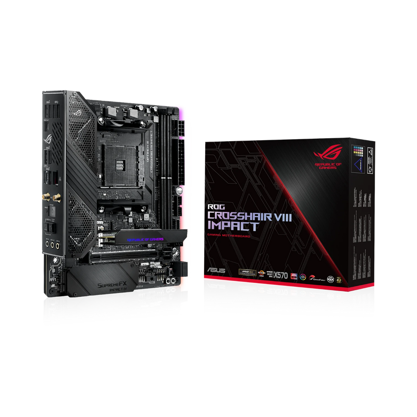 ASUS ROG Crosshair VIII Impact AM4 Mini-DTX Motherboard — Being Shipped