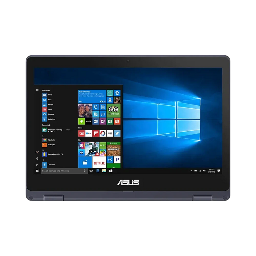 ASUS Vivobook 11.6" 2-in-1 Touchscreen Laptop, Intel Celeron N3350, 4GB RAM, 64GB eMMC (Star Grey) — Being Shipped