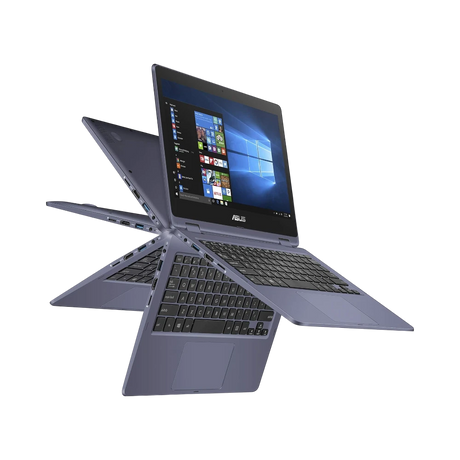 ASUS Vivobook 11.6" 2-in-1 Touchscreen Laptop, Intel Celeron N3350, 4GB RAM, 64GB eMMC (Star Grey) — Being Shipped