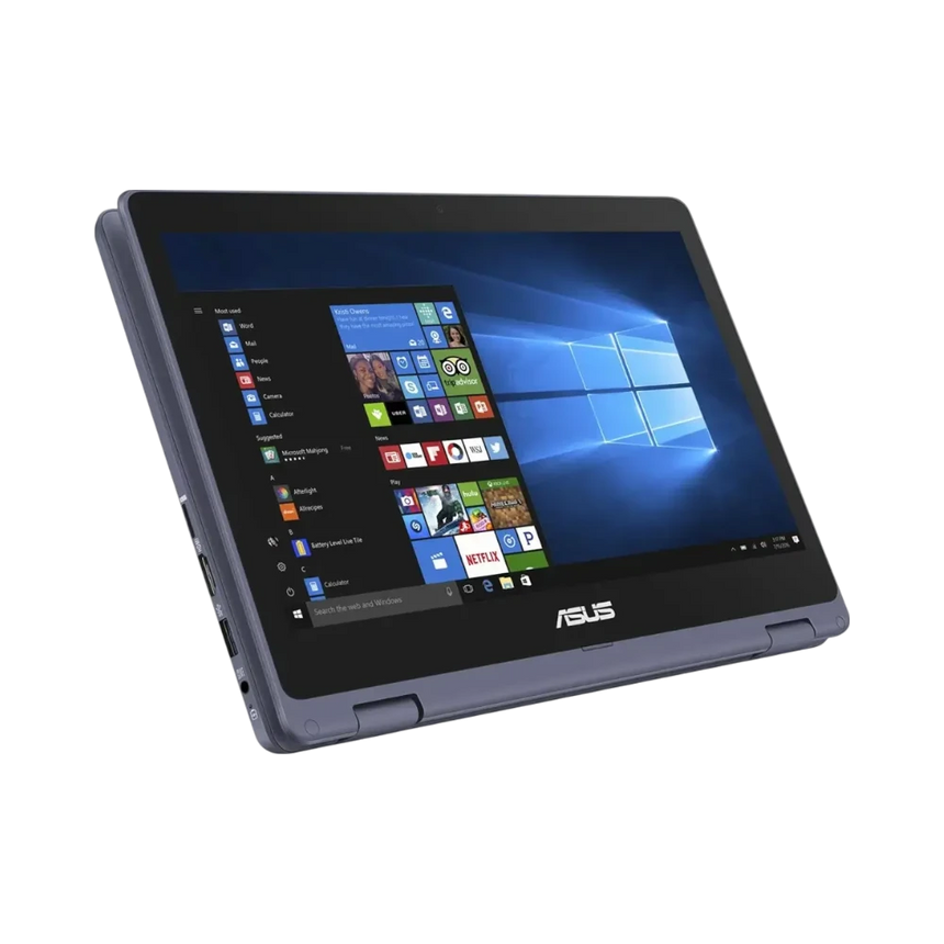 ASUS Vivobook 11.6" 2-in-1 Touchscreen Laptop, Intel Celeron N3350, 4GB RAM, 64GB eMMC (Star Grey) — Being Shipped