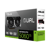 ASUS Dual GeForce RTX 5060 Ti 16GB GDDR7 OC Edition Graphics Card — Being Shipped