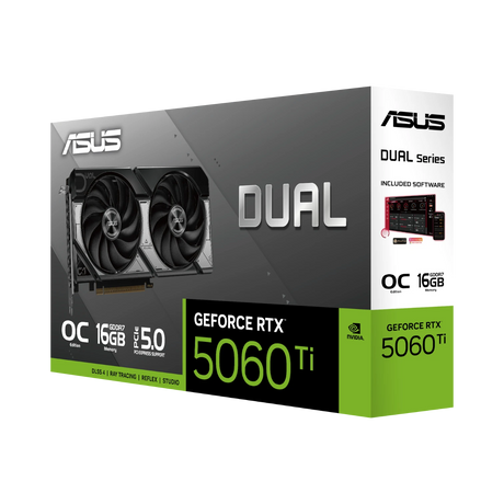 ASUS Dual GeForce RTX 5060 Ti 16GB GDDR7 OC Edition Graphics Card — Being Shipped