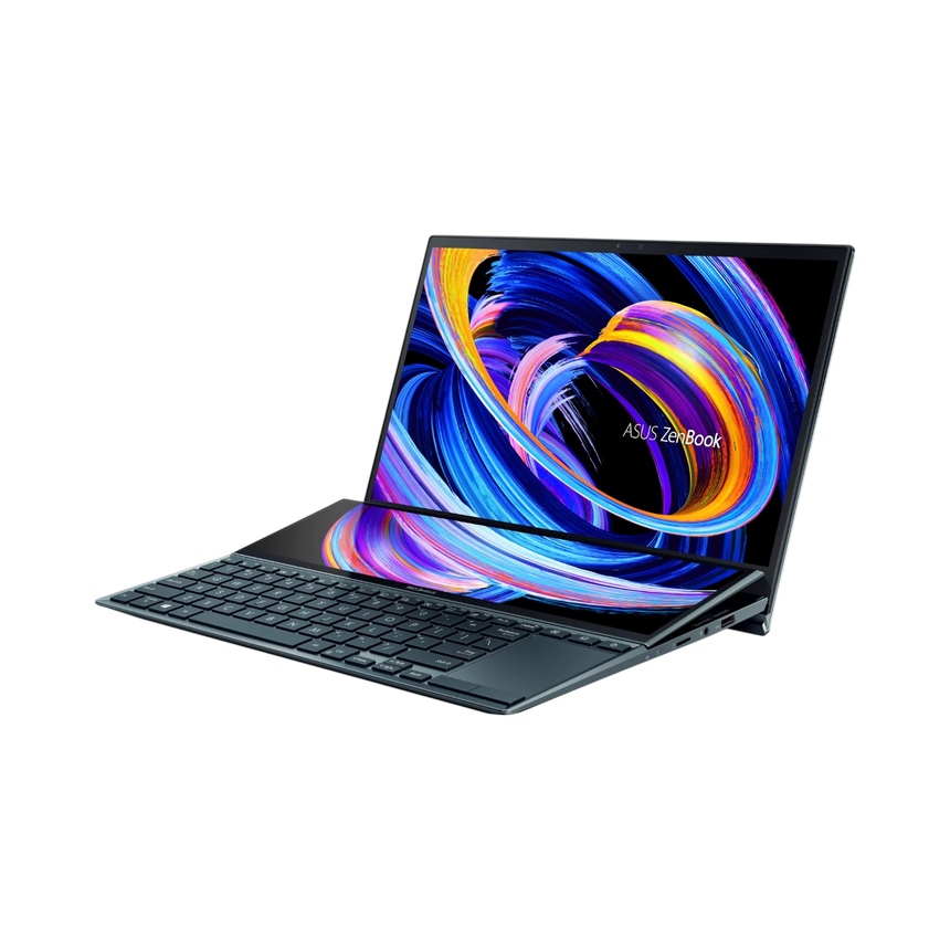 ASUS ZenBook Duo 14 UX482 14" Laptop, Intel Core i7-1195G7, 8GB RAM, 512GB SSD (Celestial Blue) — Being Shipped