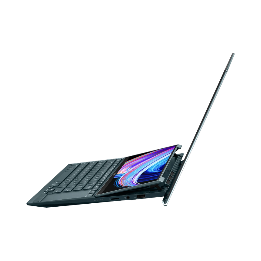 ASUS ZenBook Duo 14 UX482 14" Laptop, Intel Core i7-1195G7, 8GB RAM, 512GB SSD (Celestial Blue) — Being Shipped